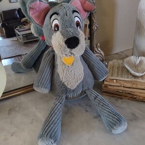 Disney- Scentsy Lady & The Tramp Plush Toy- No Scent Packs